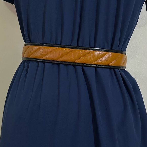 Gucci Double G Leather Tourchon Belt 'Brown' - Picture 4 of 16